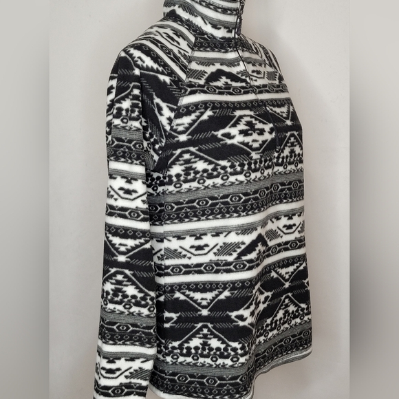 Eddie Bauer Women's Ultra Soft Fleece 1/4 Zip Long Sleeve Pullover - Size M - Picture 3 of 8